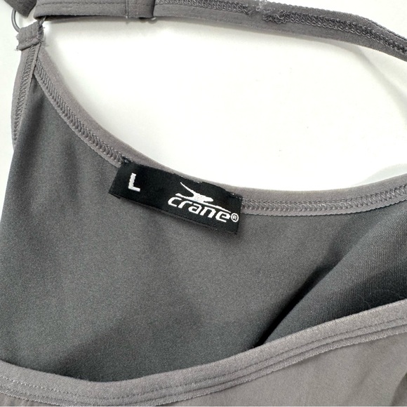 Crane Women's Athletic Dress Size L Color Gray Built in Shorts Outdoors Sports - Picture 6 of 11